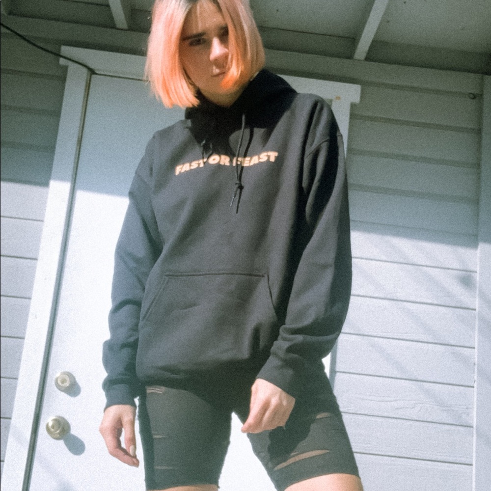 Gothic Tropic Unisex “Fast or Feast” merch sweat